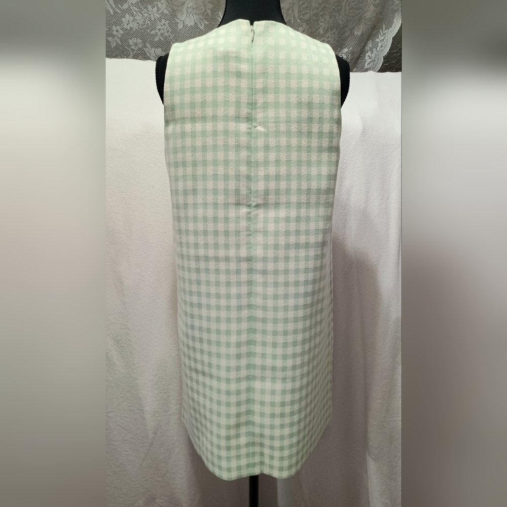 NWT Tuckernuck Julep Gingham Sconset Dress Size Small In Green Gingham - Picture 5 of 11